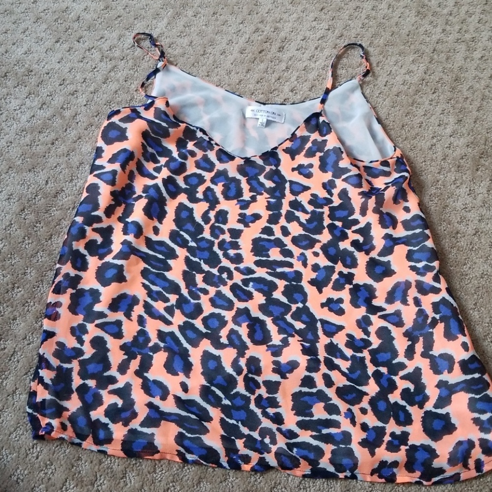 Cotton on tank size small EUC